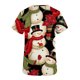 thumbnail image 4 of Pntutb, blusas con cuello en V y manga corta a la moda para mujer, blusa de bolsillo con estampado de uniforme de trabajo, tops Pntutb Pntutb-4252, 4 of 5