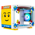 thumbnail image 3 of Gabinete Gamer Xtreme PC Gaming Lego Edition Mini ITX Cristal Templado RGB Blanco, 3 of 6
