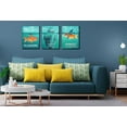 thumbnail image 5 of Inspirational Wall-Art - Quotes Office Wall Decor - Teal Wall Decor For Bedroom - Word Artwork For Home Walls Size 12x16, 5 of 6