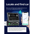 thumbnail image 4 of ESSGOO Manual Flip Out Single DIN 7" Car Stereo Radio, 5.1 Bluetooth Touch Screen Carplay with 12LED Rear View Camera, Support Mirror Link FM AUX Dual USB Ports with Locate and Find Car Function, 4 of 16