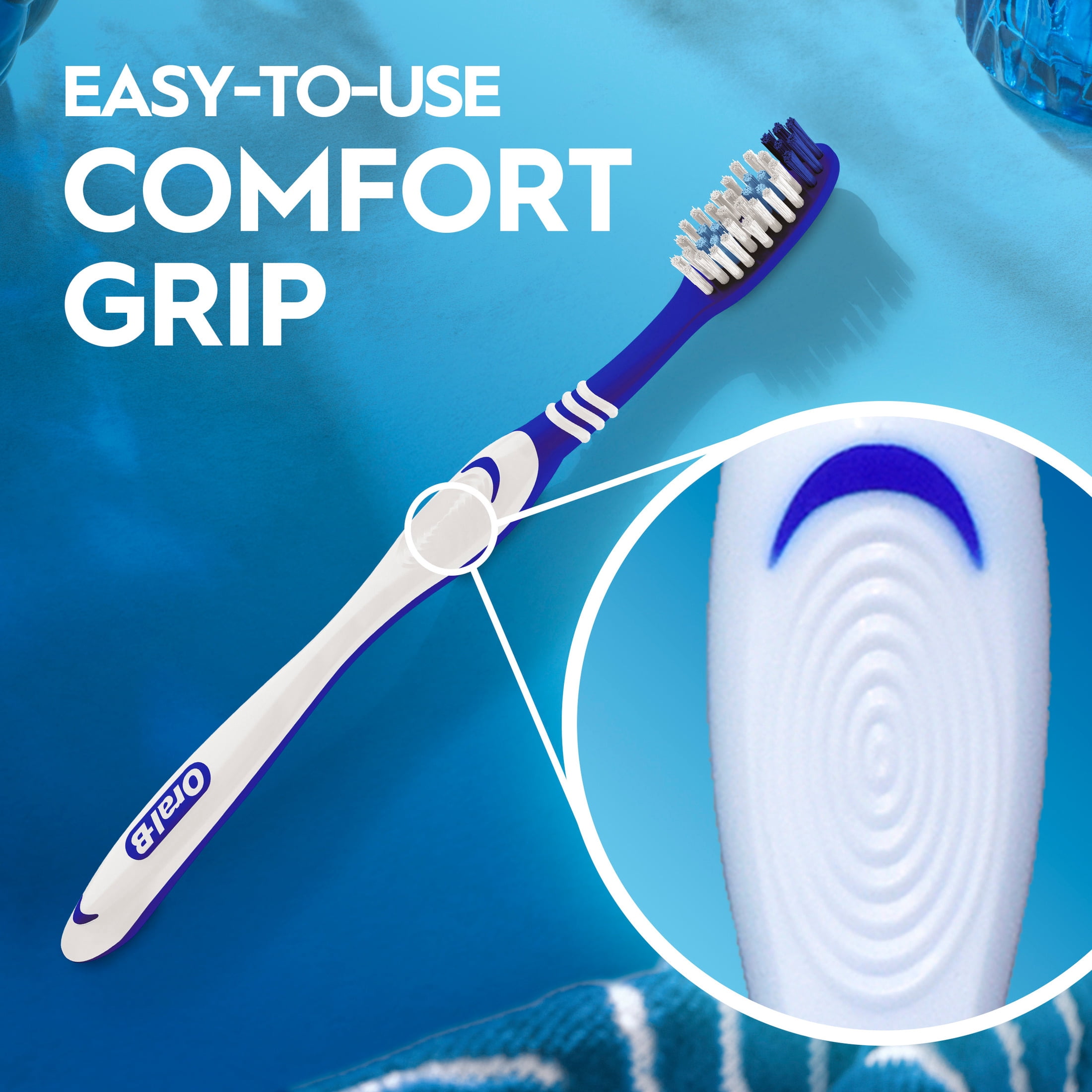 (6 pack) Oral-B Toothbrush Dual Clean, Medium, 1 Count