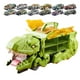 thumbnail image 3 of Camión transportador de dinosaurios Hugo figura de dinosaurio juguetes pista multicapa camión portátil para tragar dinosaurios para niños de guardería verde con 12 coches, 3 of 10
