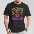 thumbnail image 2 of Who's Your Crawdaddy Crawfish Jester Bead Hat Mardi Gras 2025 T-Shirt Funny Vintage Graphic Tee for Men Women – Mardi Gras Celebration Shirt Crawfish Festival Humor Design 2025 Party Gift Idea, 2 of 3