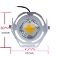 thumbnail image 4 of Impermeable 10W Car Led Eagle Eye Light Luz De Circulación Diurna Drl Hawkeye Advertencia Niebla Lámpara Cool White 12-32V Advancent VI008768-04, 4 of 6
