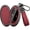 Long-red, variant on Key Fob Cover Compatible with Hyundai Ioniq 6 Grandeur KONA 2023-2024 5-7 Button Keychain Case Holder Protector,Long-black