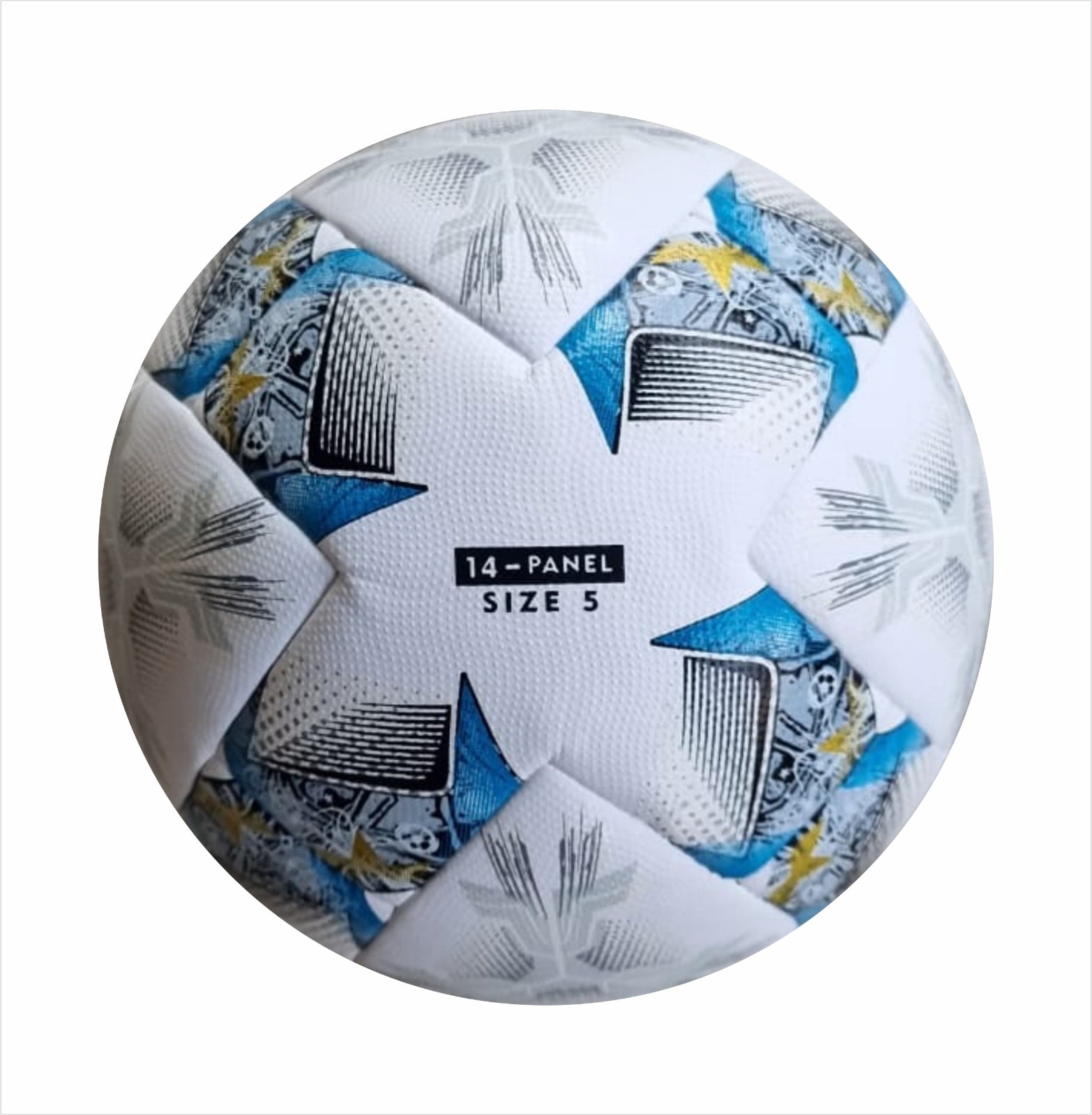 Hybrid Soccer Ball CH1SPORTS Apollo Official Size Professional 14 Panels Professional