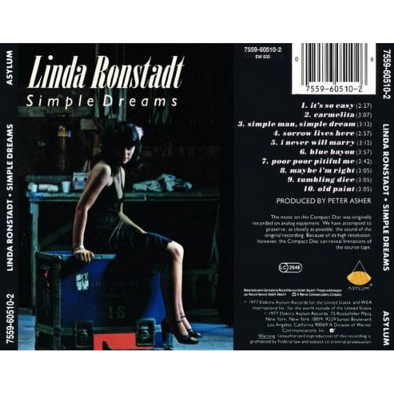 洋楽 Mobile Fidelity CD Lindaronstadt /simple Mobile Fidelity CD