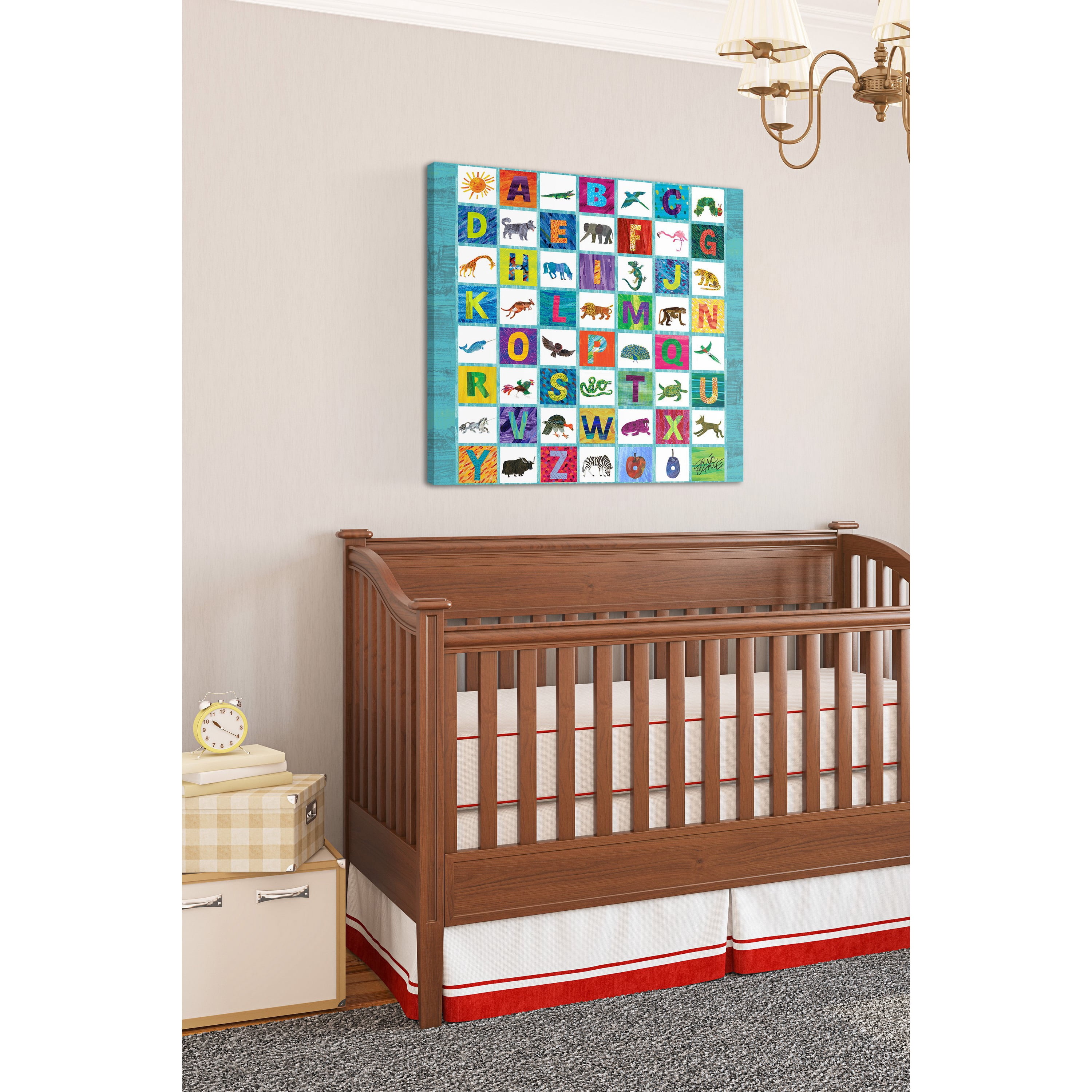 Marmont Hill Animal Alphabet by Eric Carle Canvas Wall Art