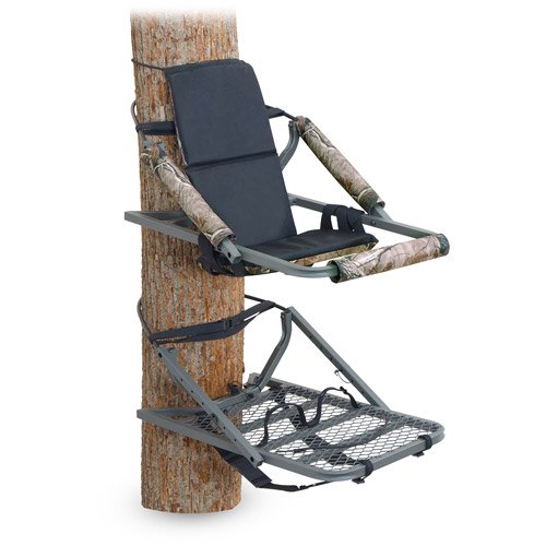 Ameristep Grizzly Climbing Stand, Realtree Xtra, 8400