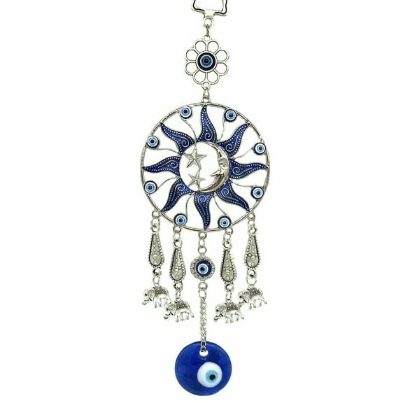 New Nazar Turkish Blue Evil Eye Car or Wall Hanging Decor Amulet Ornament Blessing Gift-7