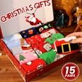 thumbnail image 5 of Ayieyill 15 Pairs Christmas Socks Gifts for Women Adults Family Coworkers Cotton Holiday Socks Stocking, 5 of 9
