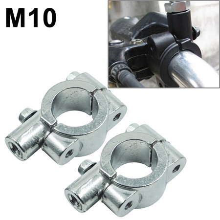 BFY 25MM M10 Rearview Handlebar Mirror Mount Holders Adapter Clamp Motor