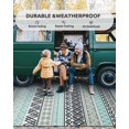 thumbnail image 2 of Outdoor Rug Carpet x ft Colorful Patio RugsBoho Reversible RV Camping Rug Mat for Camper Balcony Backyard Picnic Deck Rug Portable Colorful, 2 of 5