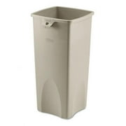Rubbermaid 356988BG Untouchable Square Container 23 Gal Beige Each