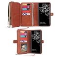 thumbnail image 5 of Magnetic Leather Zipper Detachable Wallet For Samsung Galaxy S20 S21 Plus Card Slots Money Pocketk Cases Cover, 5 of 6