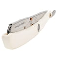 thumbnail image 2 of Stainless Steel Straight Edge Barber Razor - Parker SRW & 100 Shark Super Stainless Blades, 2 of 5