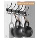 thumbnail image 3 of Ganchos Xtellar Toalleros Adhesivos De Pared Para Toalla Baño Cocina Color Negro, 3 of 5