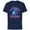 Navy, variant on Disney Lilo & Stitch Disco Dance Birthday Mayhem! - Short Sleeve Cotton T-Shirt for Adults - Customized-Navy