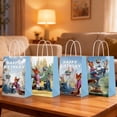 thumbnail image 4 of 12PCS Zootopia Theme Party Favor Bags, Cartoon Paper Handle Bags, Goodie Bags for Kids Birthday Party Supplies., 4 of 5