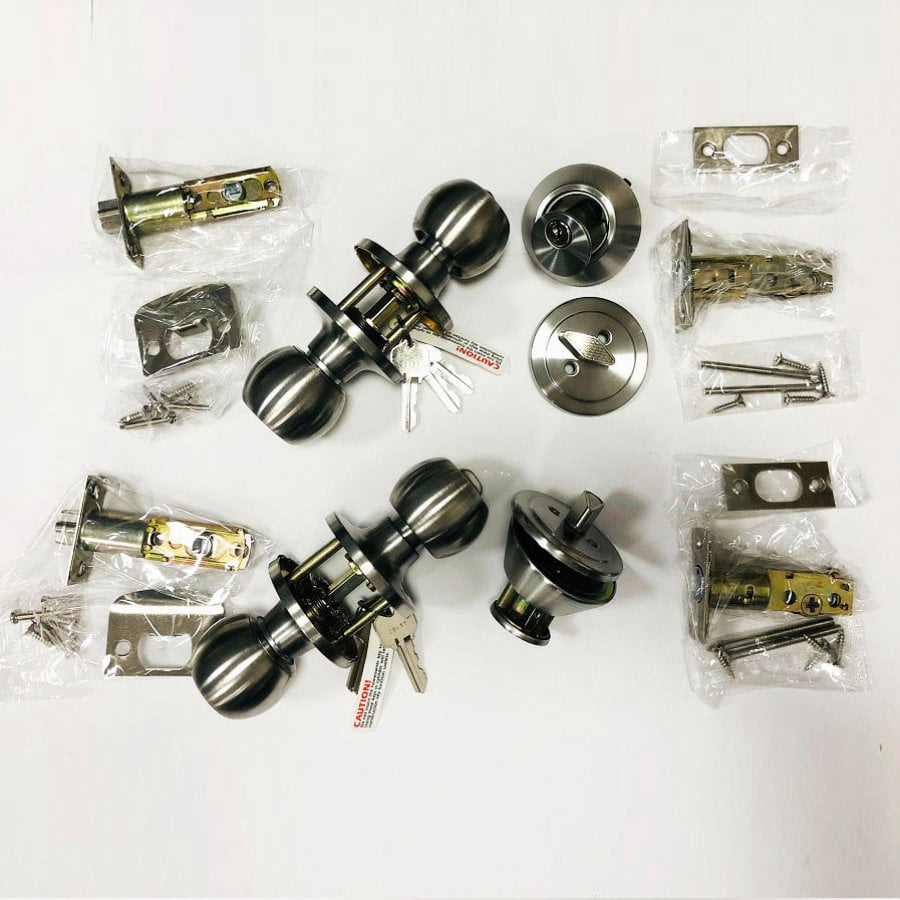 Combo locksets with construction key system(ck),1 package including