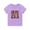 Purple, variant on SHENGSI Cute Letter Print Children'S Short Sleeves for Back-To-School Season, Preschool Shirt Toddler Kids Preschool Tee First Day of School Shirt Girls Boys School Outfit Tops