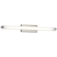 thumbnail image 1 of Kichler 11150NILED 38 in. Linear LED Bath Light, Brushed Nickel, 1 of 1