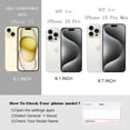 thumbnail image 3 of SHIQI-Phone Case for iPhone 15 Case,Transparent Clear Solid Color Curly Wave Frame Soft Silicone Shockproof Protective TPU Cover for iPhone 15,Pink, 3 of 4