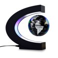 thumbnail image 2 of Globe,World Map With C Shape Led Inch World Map 3 Inch World Map With C Office Decoration Led Me Office Decoration Silver, 2 of 7