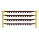 thumbnail image 4 of Queen Bee Base Cell Bar, Base De Apicultura De Plástico Marco De Barra De Celdas Instalación Rápida Conectados Entre Sí Multifuncional Robusto Para Base De Cría De Abejas ANGGREK Escribe un, 4 of 8