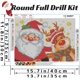 thumbnail image 3 of ZHAOCHENG Kits de pintura de diamante de Papá Noel de 12.0 x 16.0 in, kit de arte de diamante de Navidad para adultos, pintura 5D con taladro de diamante completo para interacción entre padres e hijos, 3 of 5