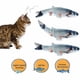 thumbnail image 5 of Bewildely Juguete para gatos, pez, carga eléctrica USB, simulación de baile, salto, pez disquete en movimiento, juguete para gatos, peces electrónicos Type4 NO4 Bewildely FN0370-01B, 5 of 6