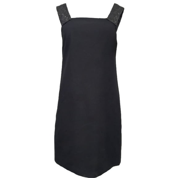 ELIZABETH AND JAMES Women's Anita Short Length Dress, Black, 4