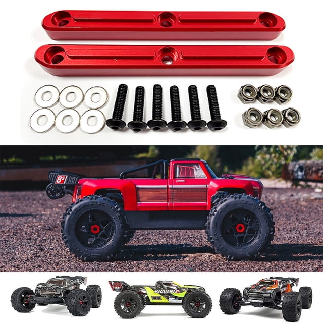 pitrice Soutien de Toit de Corps 1/5 RC ARA480020 Boost Alliage de Style de Performance, Support d'Alliage d'Aluminium de Toit de Corps ARA480020 pour le Noir