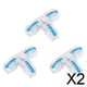thumbnail image 1 of Paquete de 2-4 conectores de empalme 3x para cableado, conectores en forma de T, cable duradero 2 piezas, 1 of 8