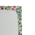 thumbnail image 3 of Ambesonne Flower Fitted Sheet, Shabby Plant Leaves Buds, Twin XL Size, Pink and Blue, 3 of 3