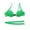 Green, variant on Saient Fashion Sexy Deep U Bras for Women Push Up Seamless Bra Female Underwear