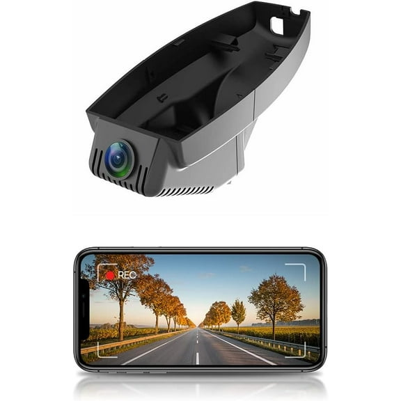 Fitcamx 4K Dash Cam Adapts for BMW 1 3 5 7 Series X1 X3 X5 X5 M X6 M3 E Chassis (HD2-6003) E88/E92/E93/E60/61/E65/66/E84/E83/E70/E72/E93, 64GB Card