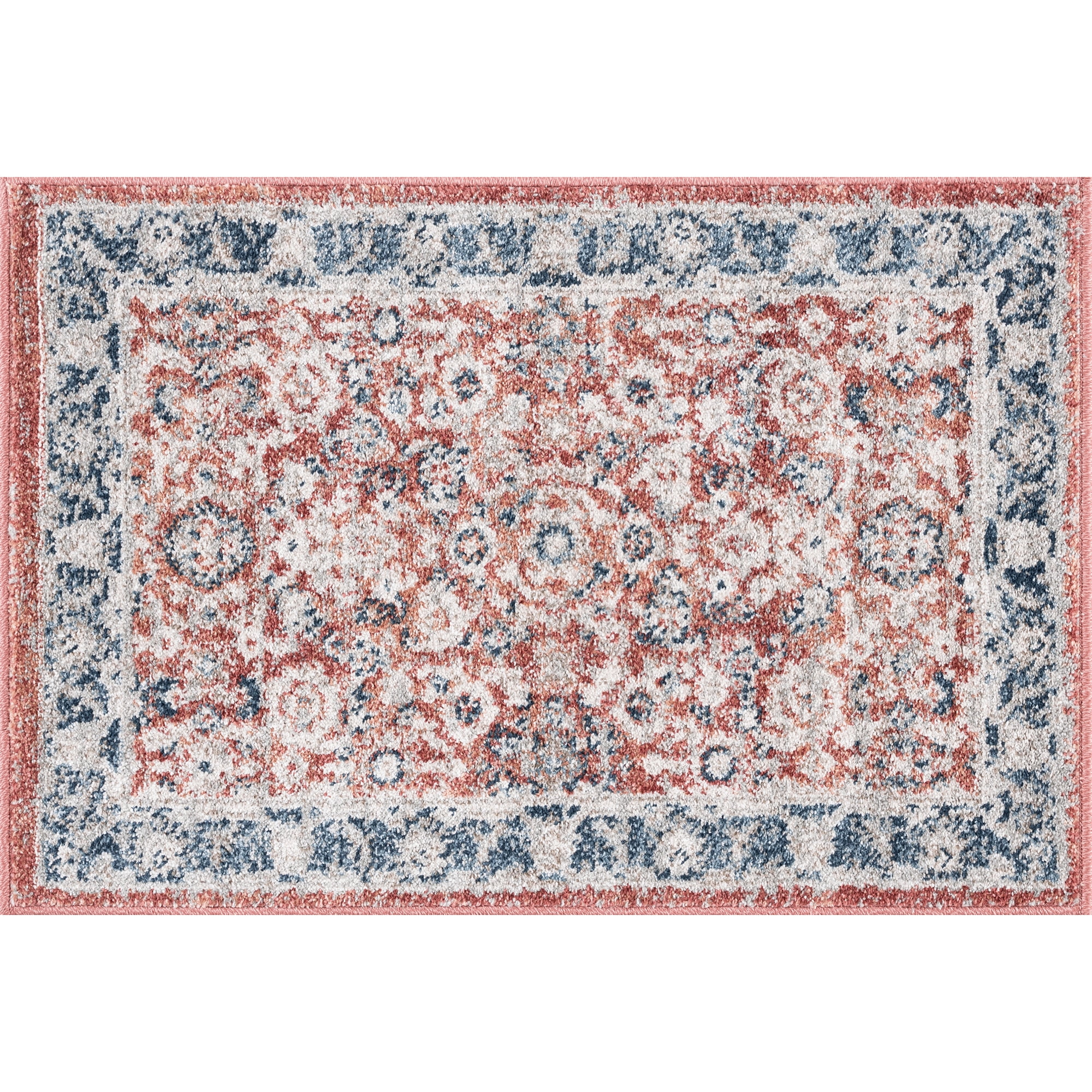 Bliss Rugs Magic Traditional 2' x 3' Multi-Color Indoor Area Rug