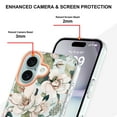 thumbnail image 4 of Case for MOTO G Pure 2021 Phone case, cute floral design, magnetic shockproof heavy-duty protection, 4 of 6