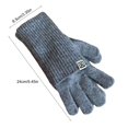 thumbnail image 6 of harmtty Women Convertible Winter Gloves Warm Touchscreen Gloves 2-in-1 Knitted Stretchy Texting Gloves for Daily Outings Driving, 6 of 8