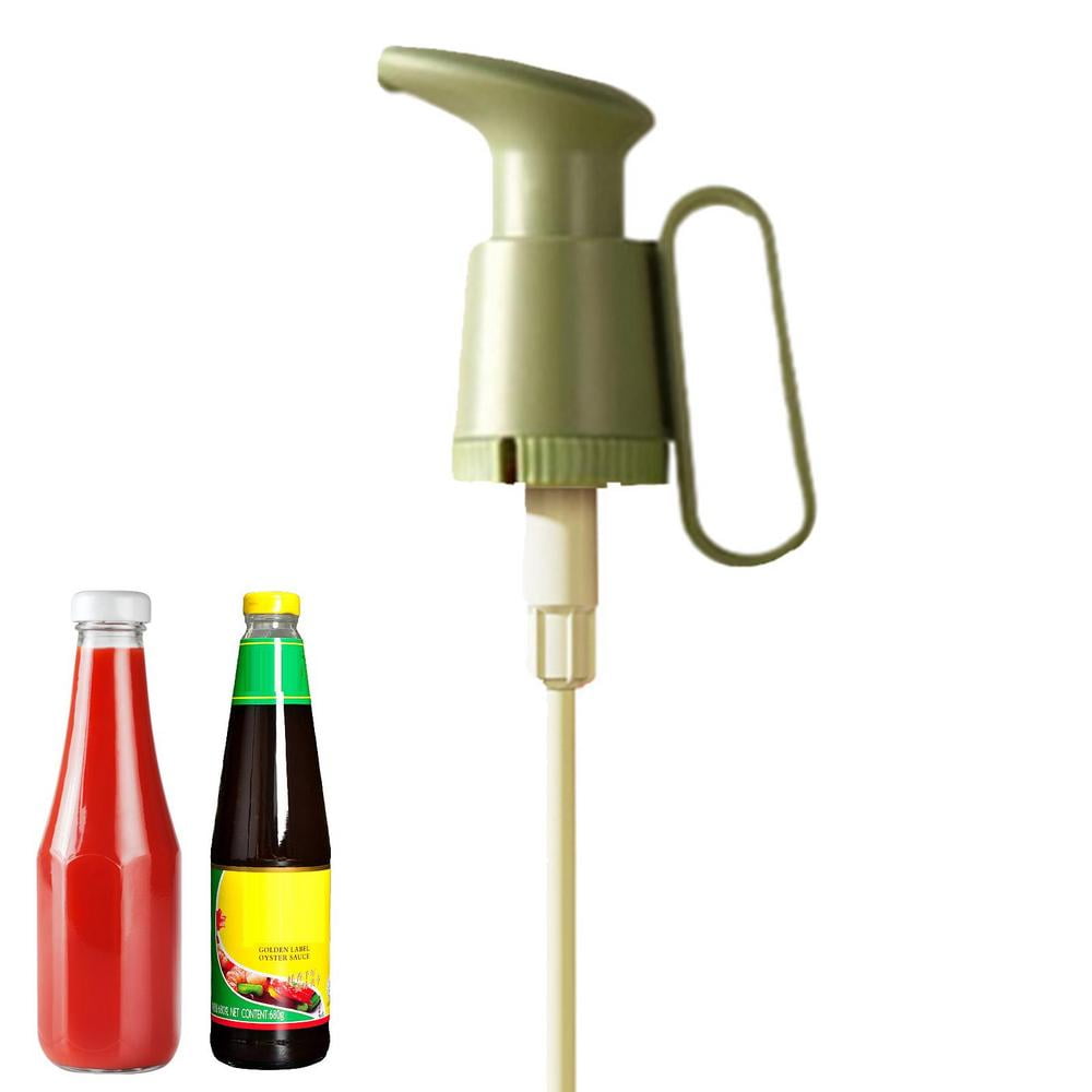 Tohuu Oyster Sauce Squeezer Jam Bottle Dispenser Pump With Handle for