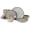 Gray (Dreamweaver), variant on 16-Piece Embossed Double Bowl Dinnerware Set, Service for 4 – Stoneware Plates and Bowls