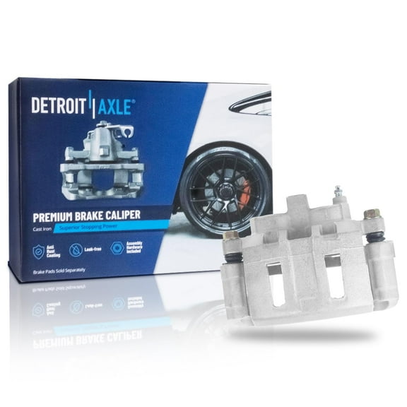 Detroit Axle - Front Right Brake Caliper for 1997 GMC Sonoma Chevrolet S10 Bravada, Passenger Side Disc Brake Caliper with Bracket Replacement