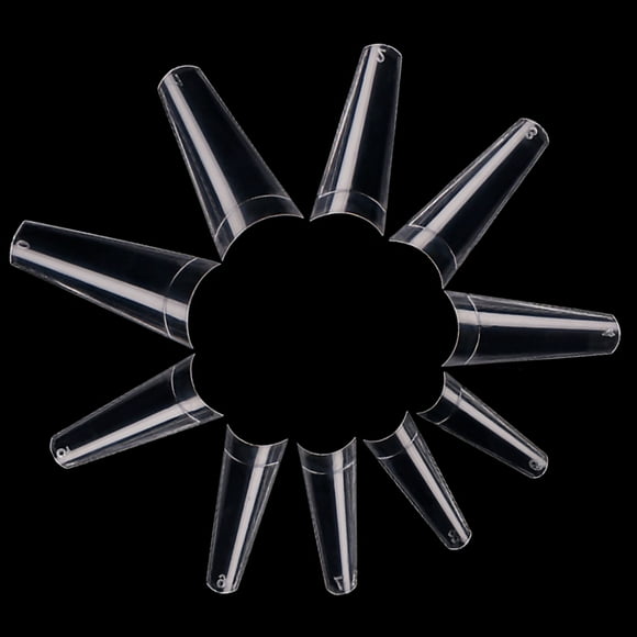 500PCS Fake Nail Tip French Style Half Cover Nail Tip Artificial Nail False Nail