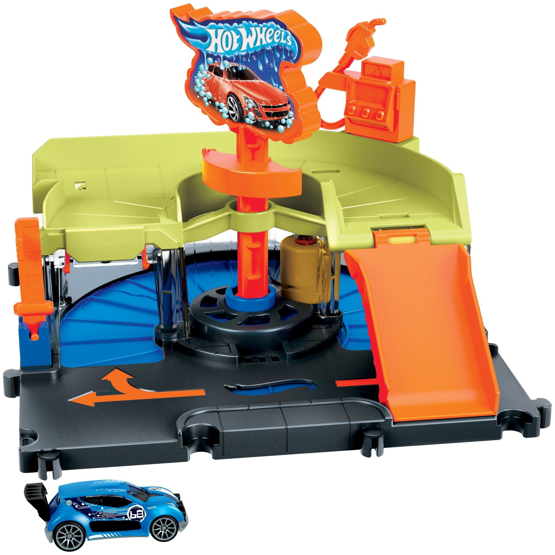 Mega Car Wash Mattel New Toy Hot Wheels Toy Toy Car 