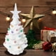 thumbnail image 4 of Xihbxyly La Oferta de Hoy Árbol de Navidad de Cerámica Árbol de Navidad Decoración Led Decoración Navideña de Escritorio de Cerámica, 4 of 5