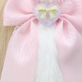 thumbnail image 2 of Jiibva Japanese Bowknot Plush Bunny Hair Hoop Ribbon Lace Lolita Rabbit Ears Headband Furry Cute Cosplay Hair Bands Head Accessories, 2 of 7