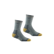 Darn Tough Hiker Micro Crew Midweight with Cushion, Sage, Medium (3-Pack)