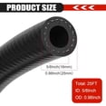 thumbnail image 2 of 5/8 Inch (16mm) ID Fuel Line Hose 25FT NBR Rubber Push Lock Hose High Pressure 300PSI for Automotive Fuel Systems Engines, 2 of 8