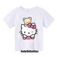 thumbnail image 3 of Ropa para niños, camiseta bonita de Hello Kitty, camisetas divertidas de dibujos animados para niños, camisetas de verano de manga corta Sonic, 3 of 5